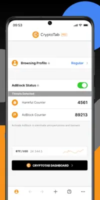 CryptoTab Browser Pro Level android App screenshot 3
